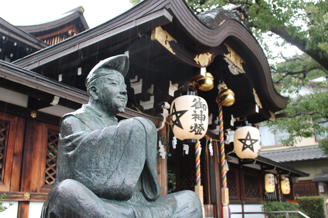 京都　軽自動車の安全祈願　晴明神社